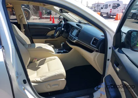 2014 Toyota Highlander Limited V6 z USA, uszkodzony, nr VIN 5TDYKRFH9ES014286